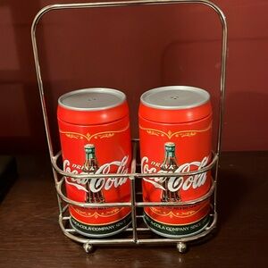 Coca Cola salt and pepper shakers